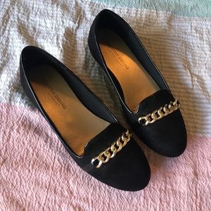 Black flats size 7 1/2